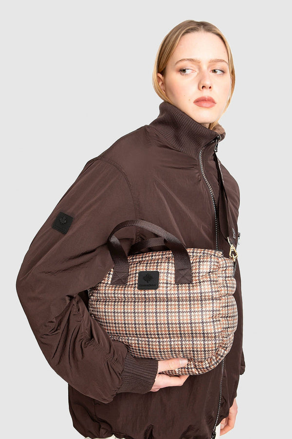 Bolso mini tote CANADIAN CLASSICS cuadros