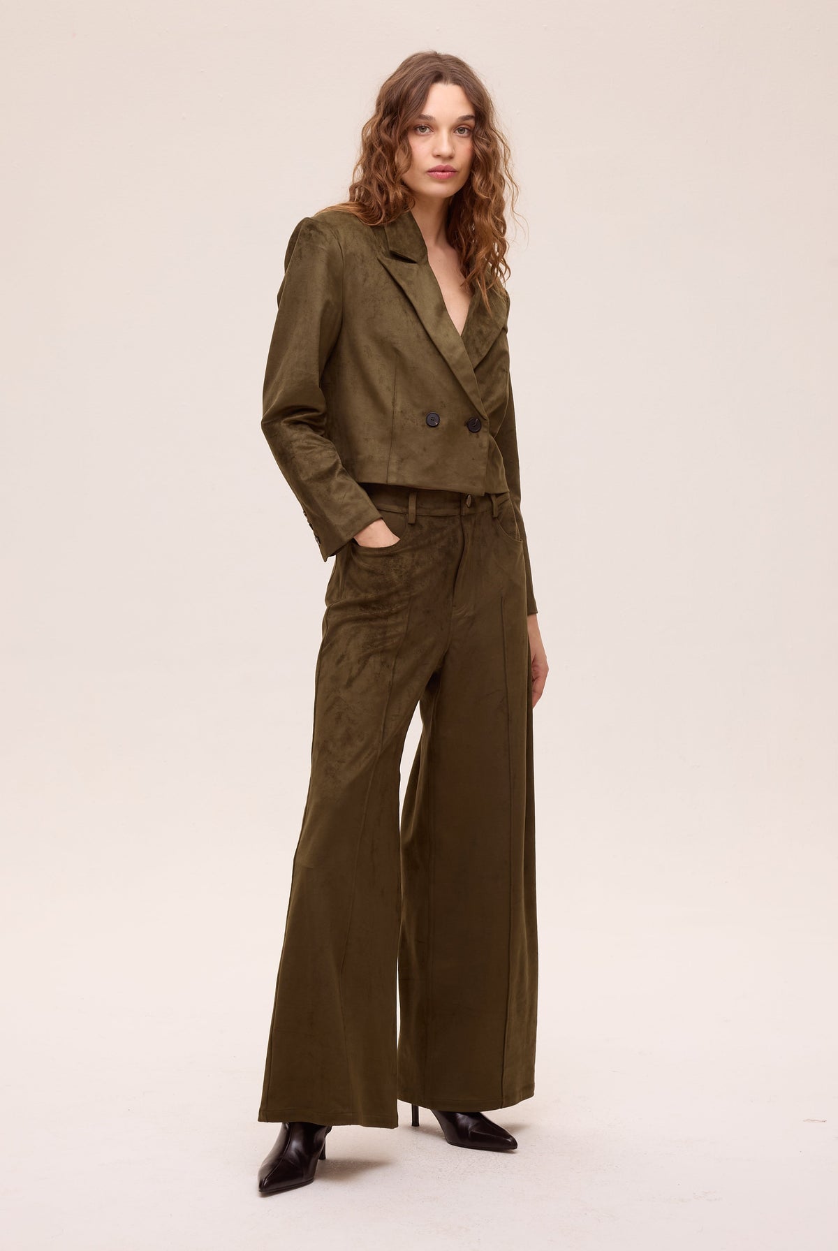 Pantalón MIOH Dusk ante verde
