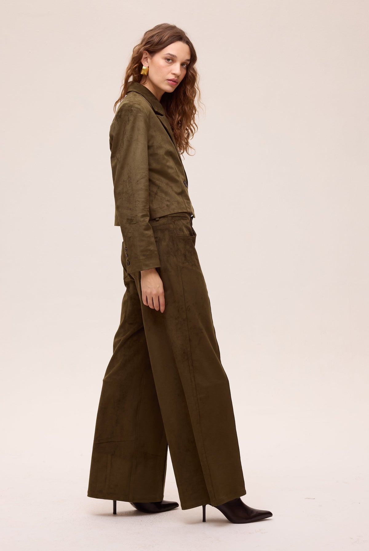 Pantalón MIOH Dusk ante verde