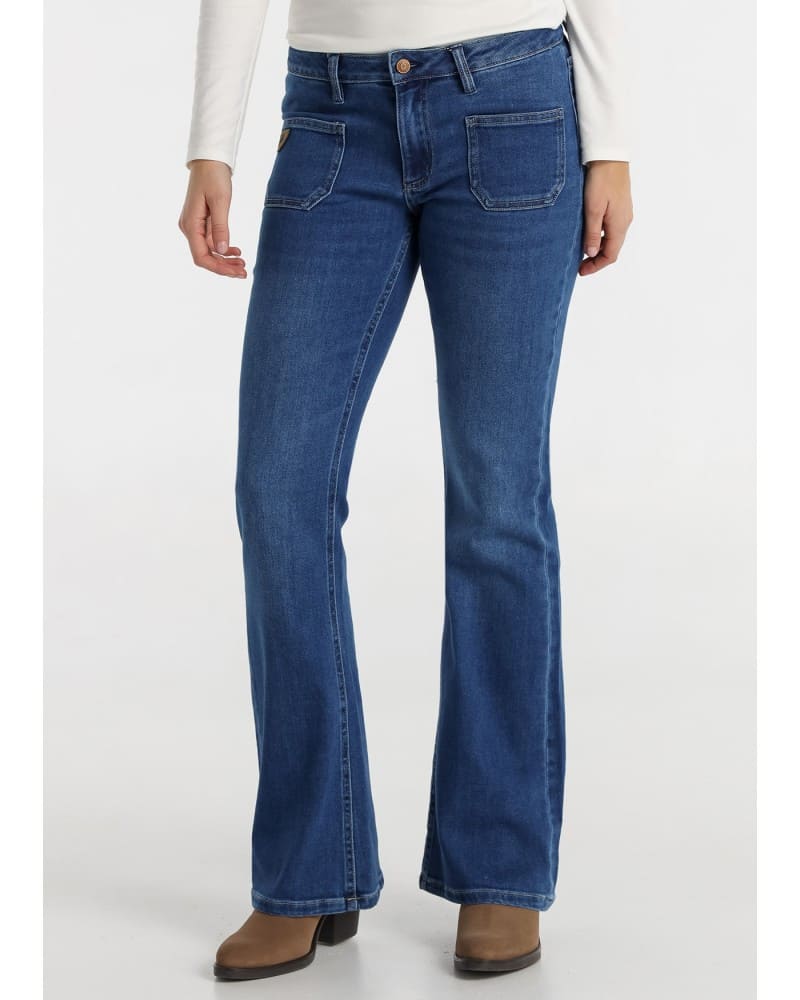 Jeans Lois Agata Magic bootcut royal blue – vista 1