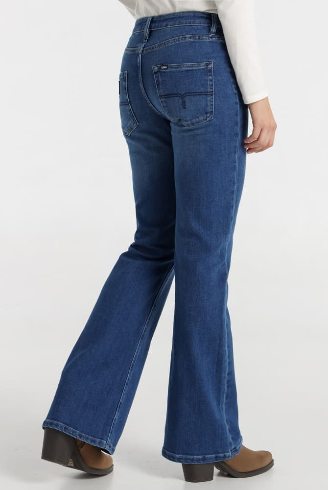 Jeans Lois Agata Magic bootcut royal blue – vista 3