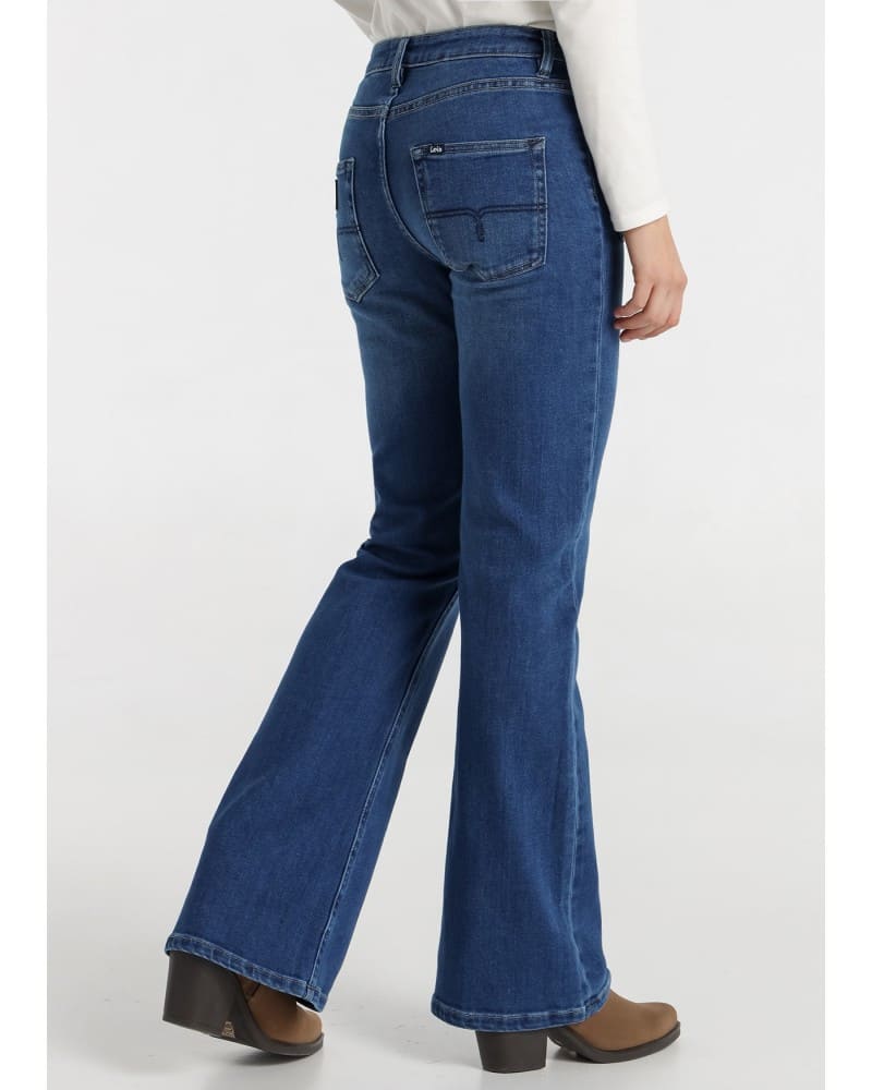 Jeans Lois Agata Magic bootcut royal blue – vista 3