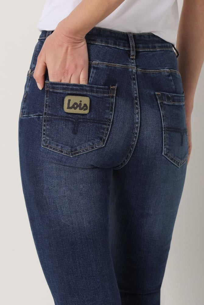 Jeans Lois Pushy Marly mid blue – vista 1