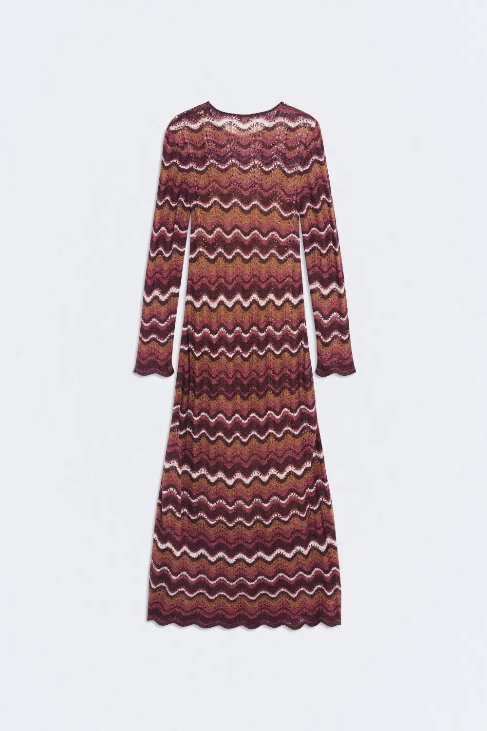 Vestido eseOese Wonder ondas multicolor