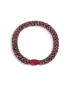Goma de pelo KKNEKKI Rosewood Glitter rosa palo con brillo