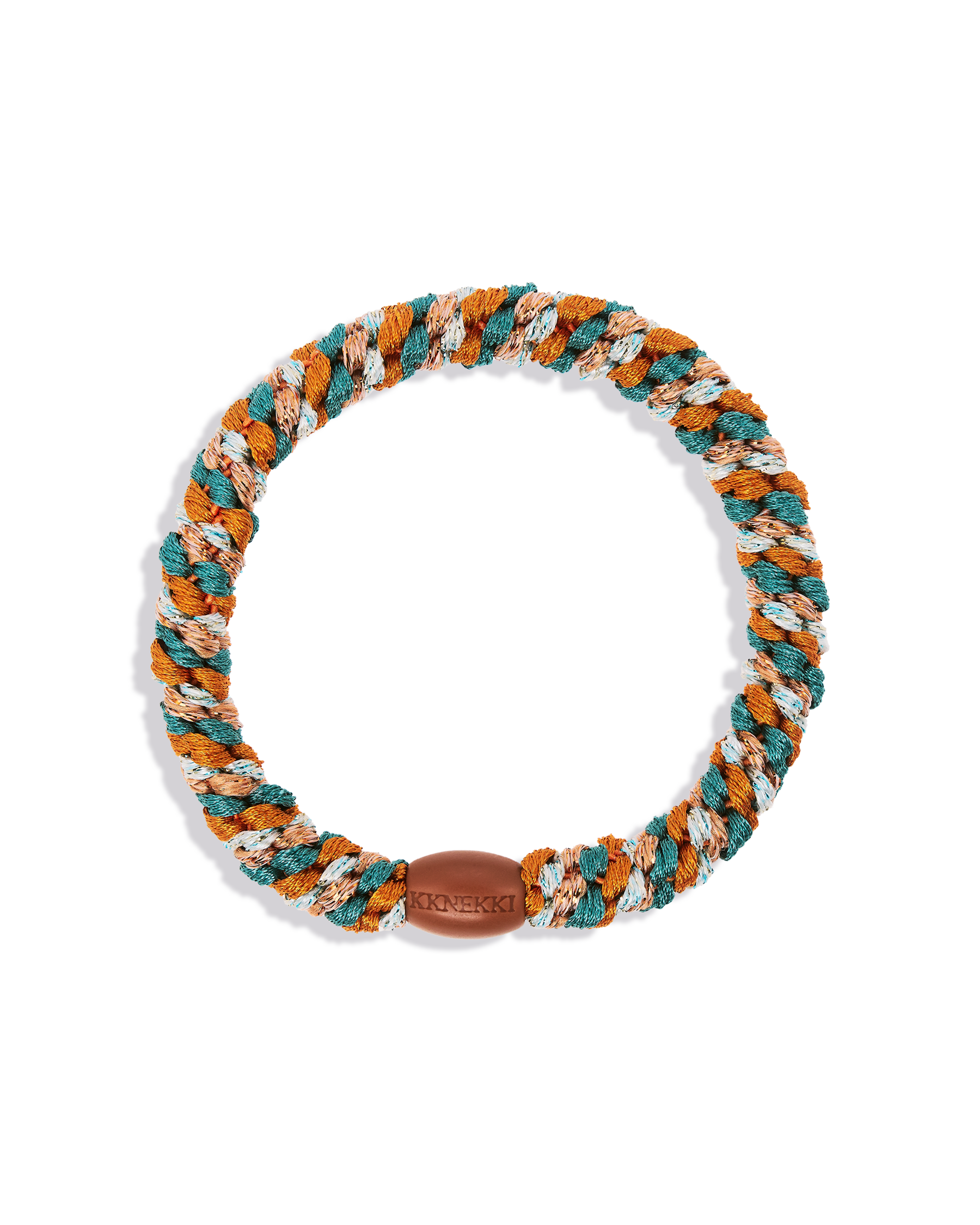 Goma de pelo KKNEKKI Mix Terracotta Teal terracota y verde azulado