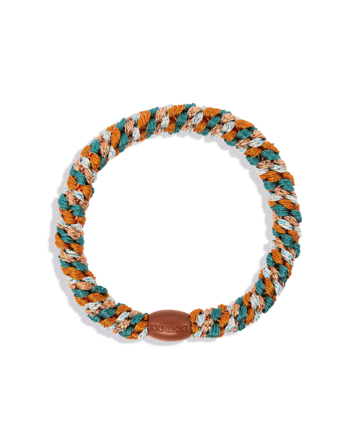 Goma de pelo KKNEKKI Mix Terracotta Teal terracota y verde azulado