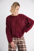 Jersey oversize Mus & Bombon Lumen fucsia – vista 1