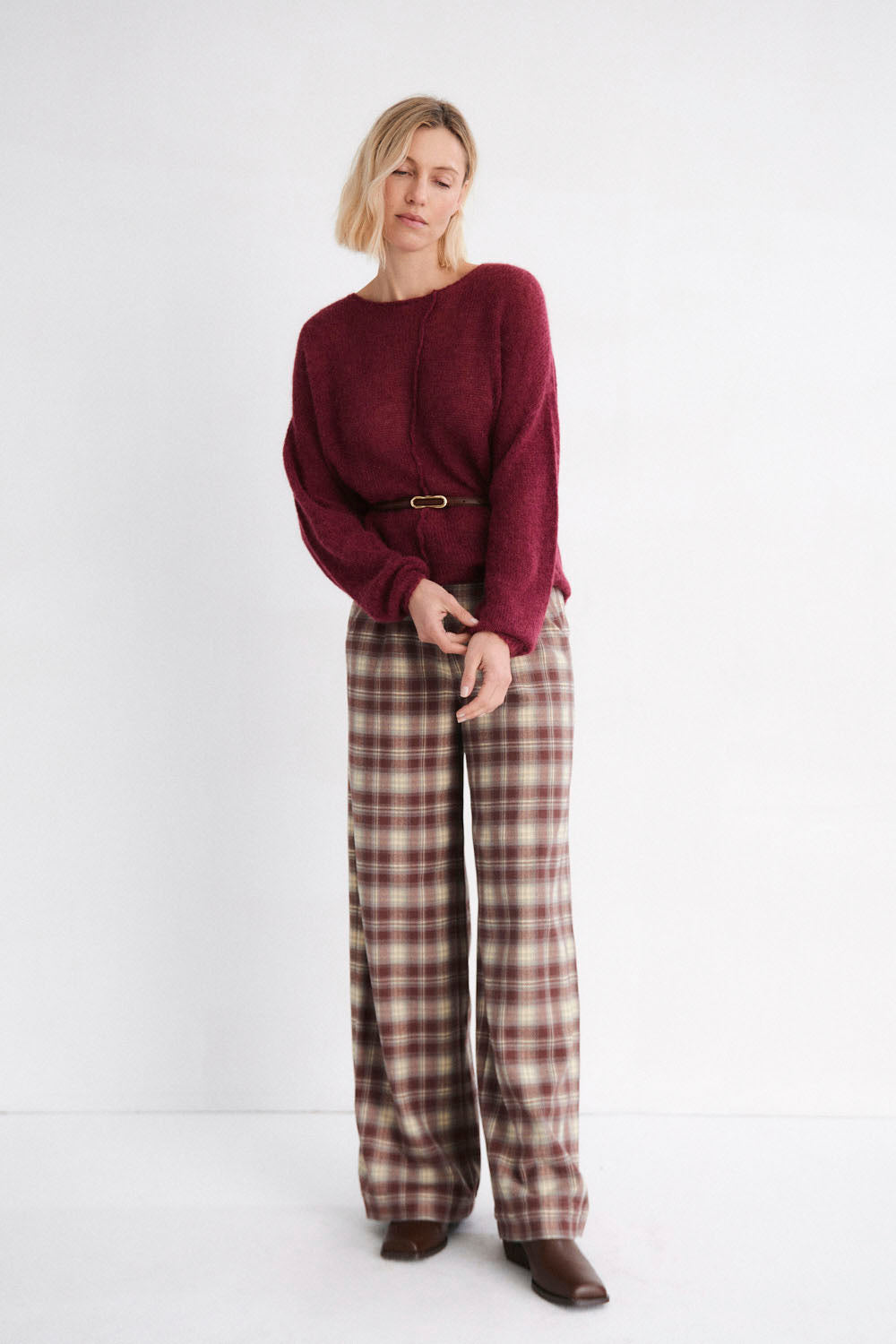 Jersey oversize Mus & Bombon Lumen fucsia – vista 3