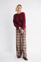 Jersey oversize Mus & Bombon Lumen fucsia – vista 3