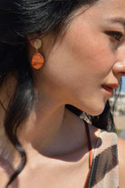 Pendientes SALVATORE 203AM004 naranja