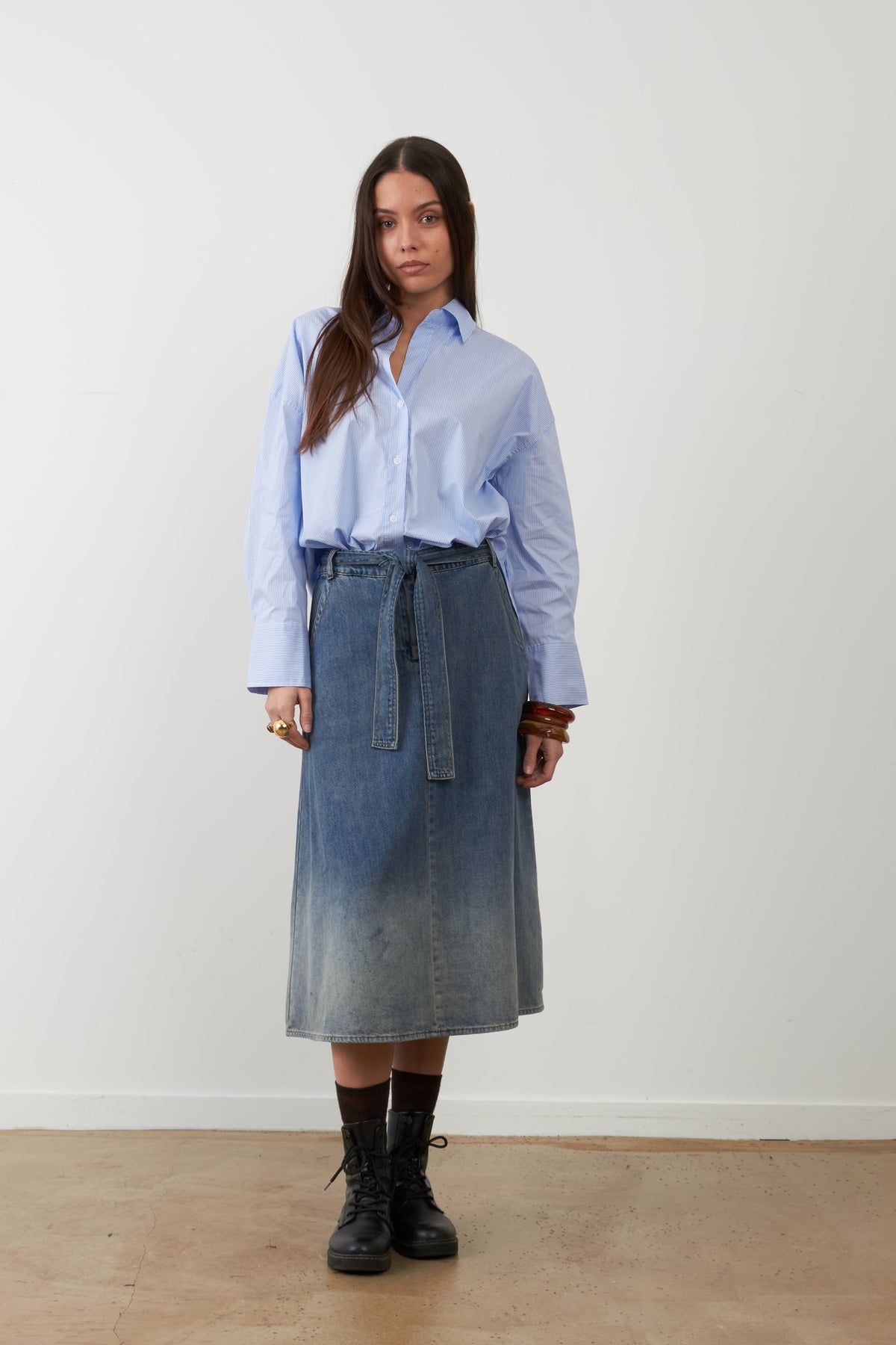 Camisa Orfeo Paris Danny rayas azules