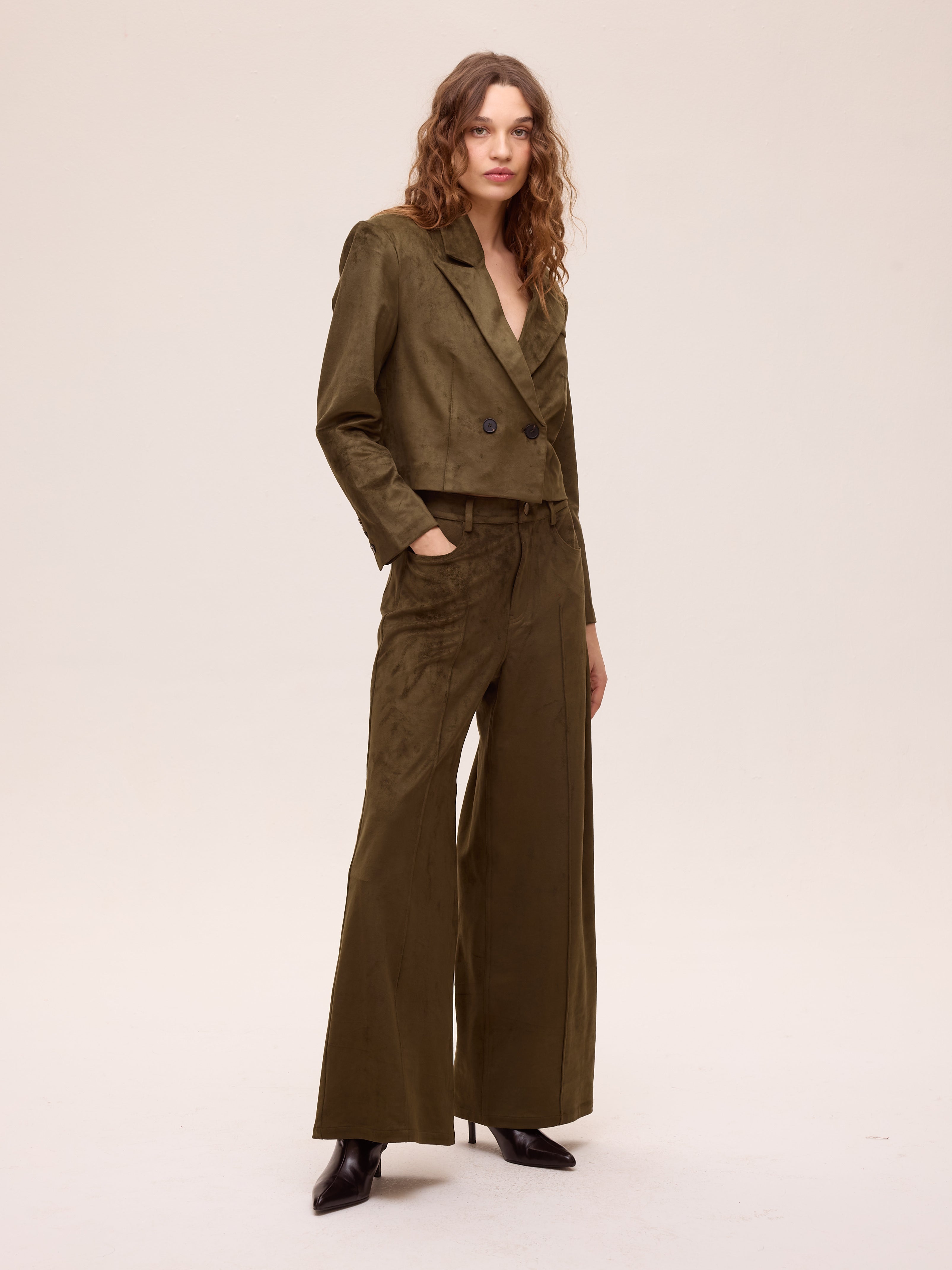 Pantalón MIOH Dusk ante verde