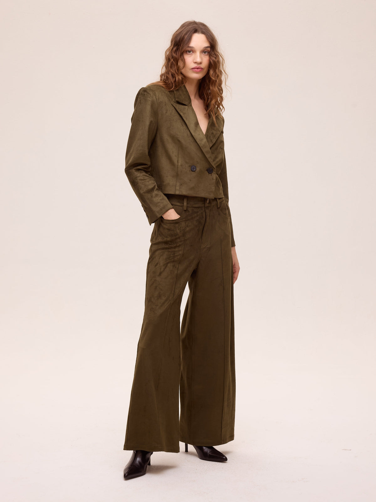 Pantalón MIOH Dusk ante verde