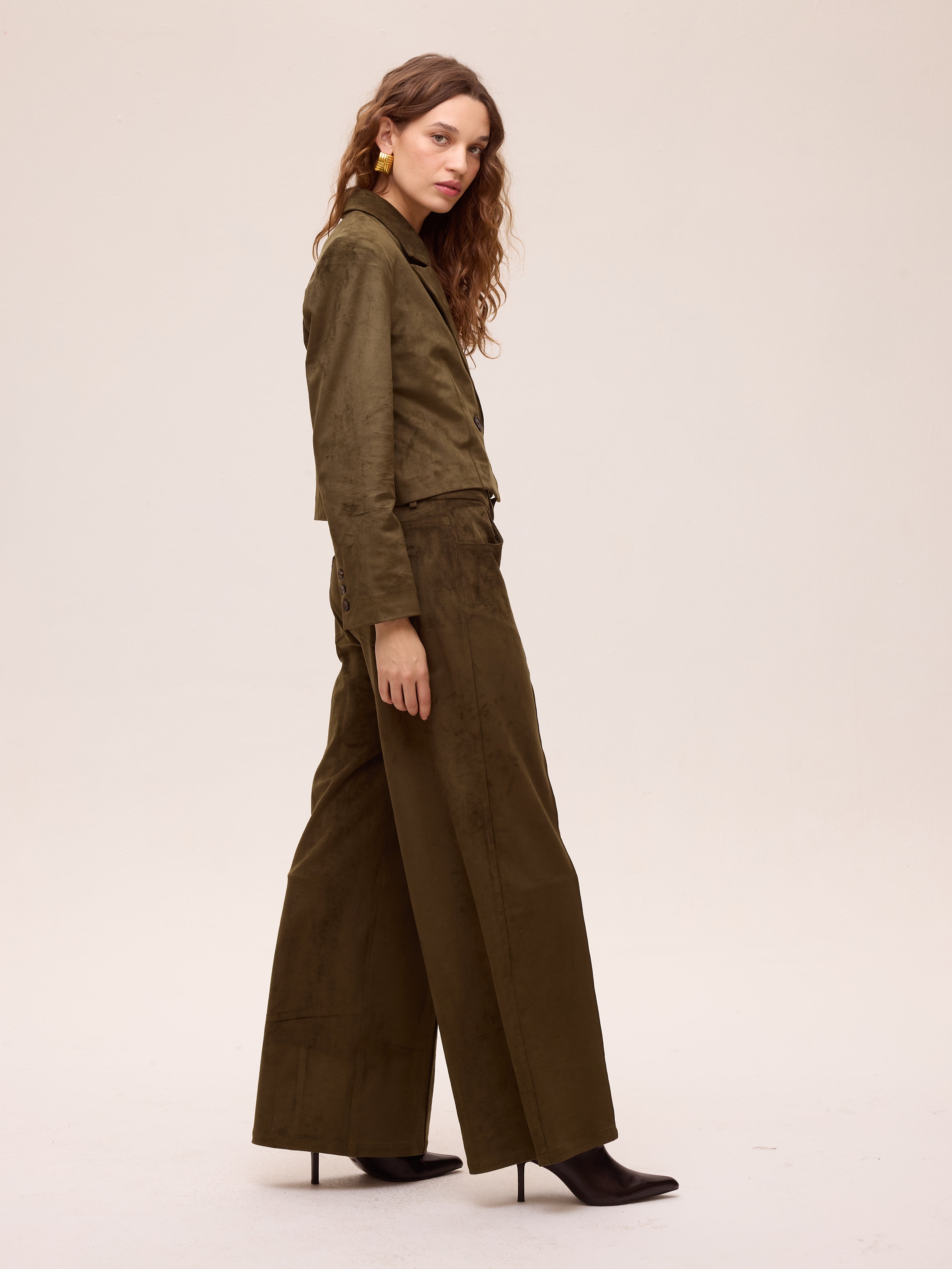 Pantalón MIOH Dusk ante verde