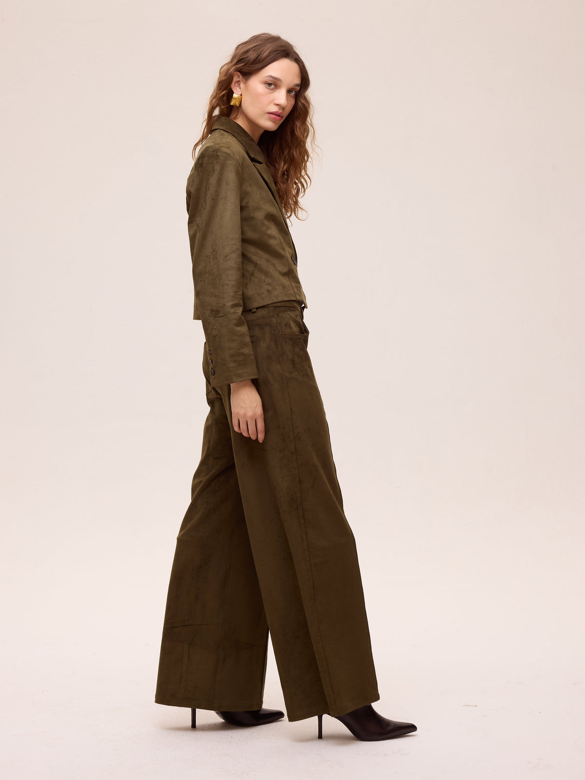 Pantalón MIOH Dusk ante verde