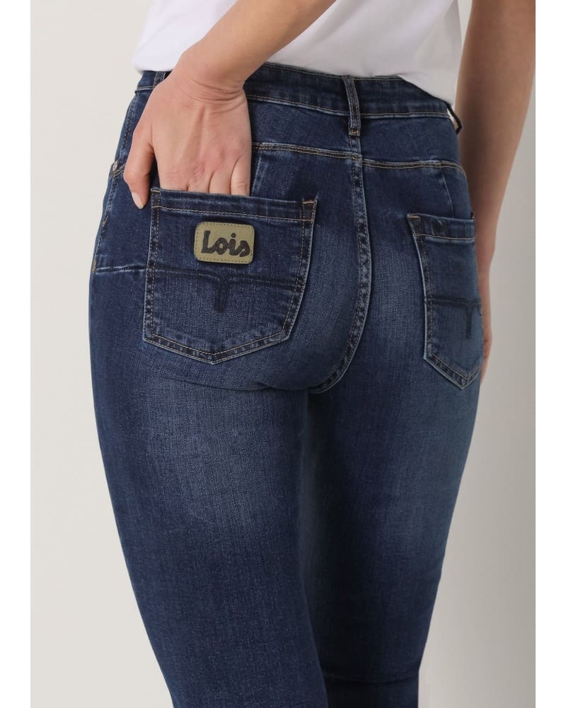 Jeans Lois Pushy Marly mid blue – vista 1