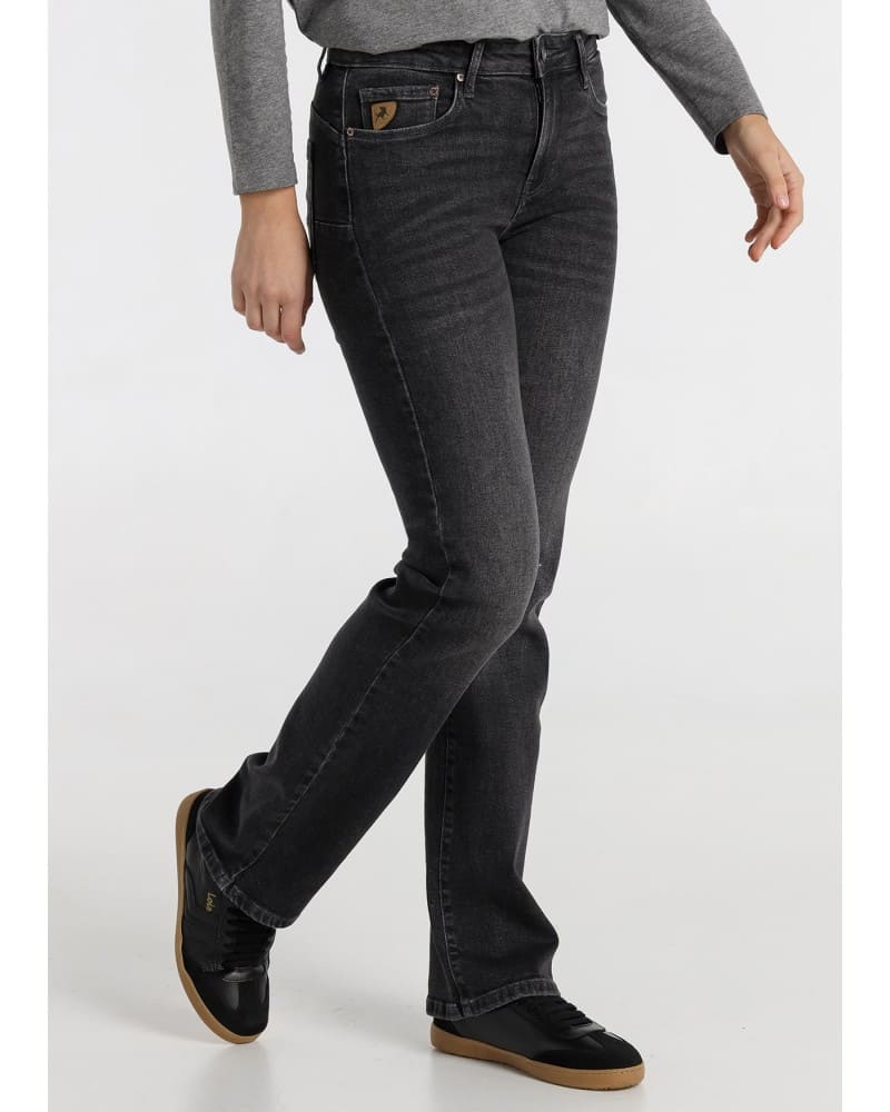 Jeans Lois Pushy Recto negro – vista 1