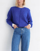 Jersey oversize Mus & Bombon Lumen azul klein – vista 1
