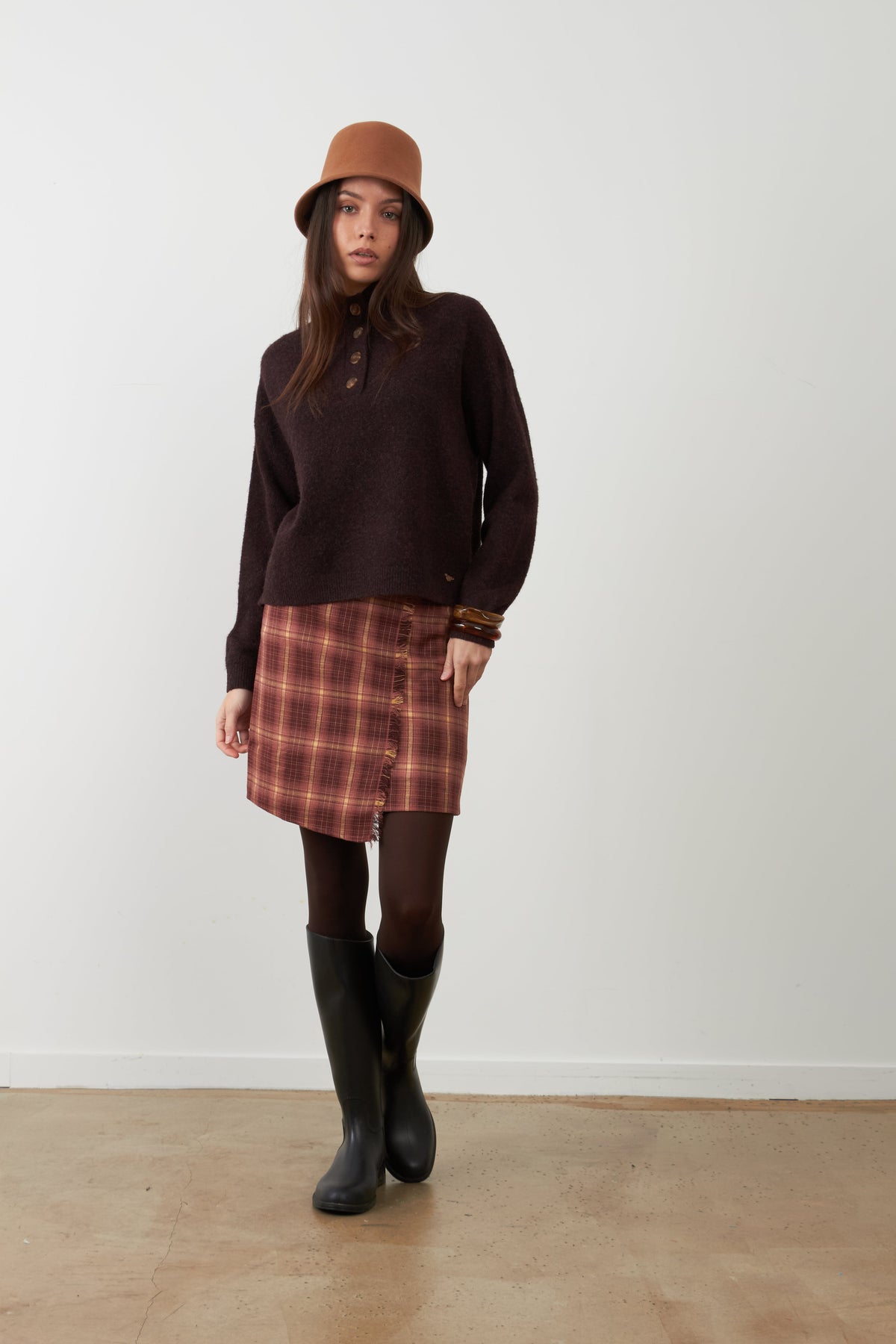 Jersey Orfeo Paris Nathanielle cuello camionero burdeos