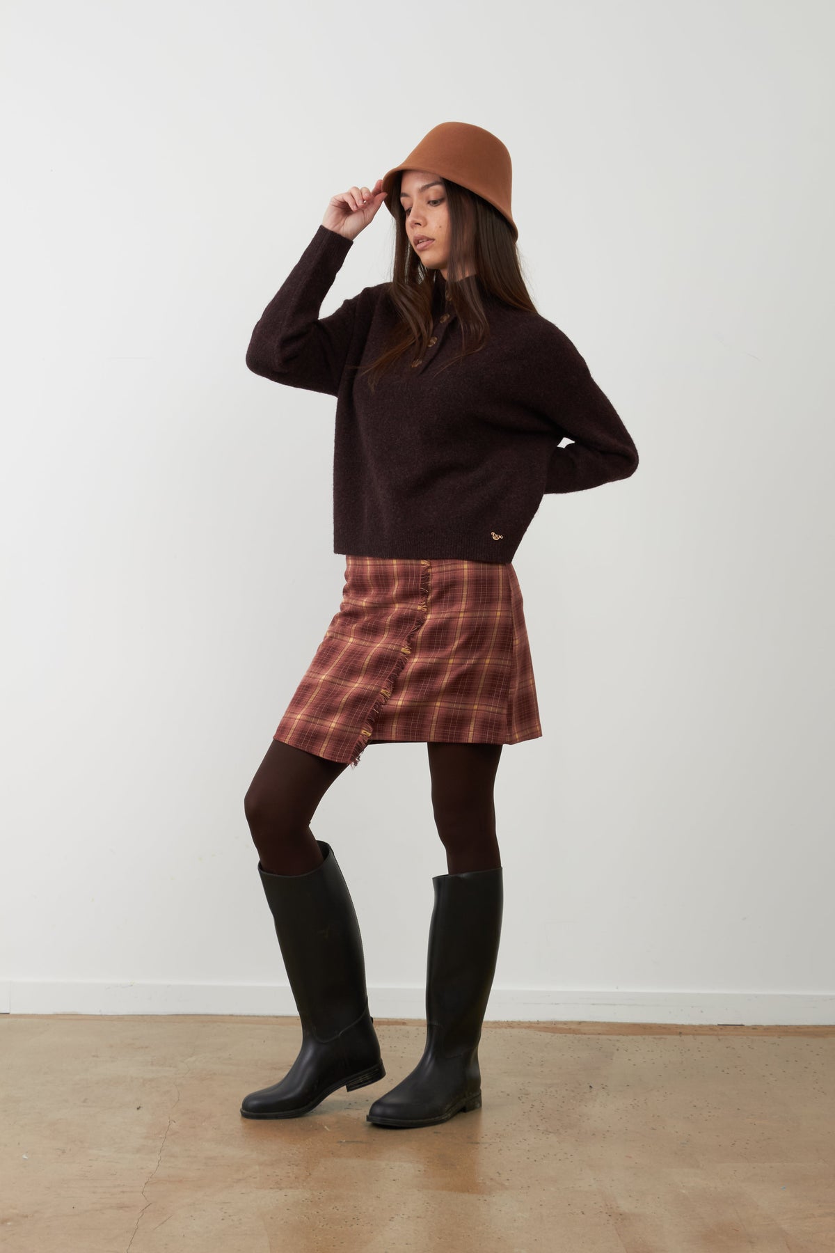 Jersey Orfeo Paris Nathanielle cuello camionero burdeos