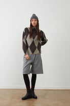 Jersey Orfeo Paris Zephirine rombos gris