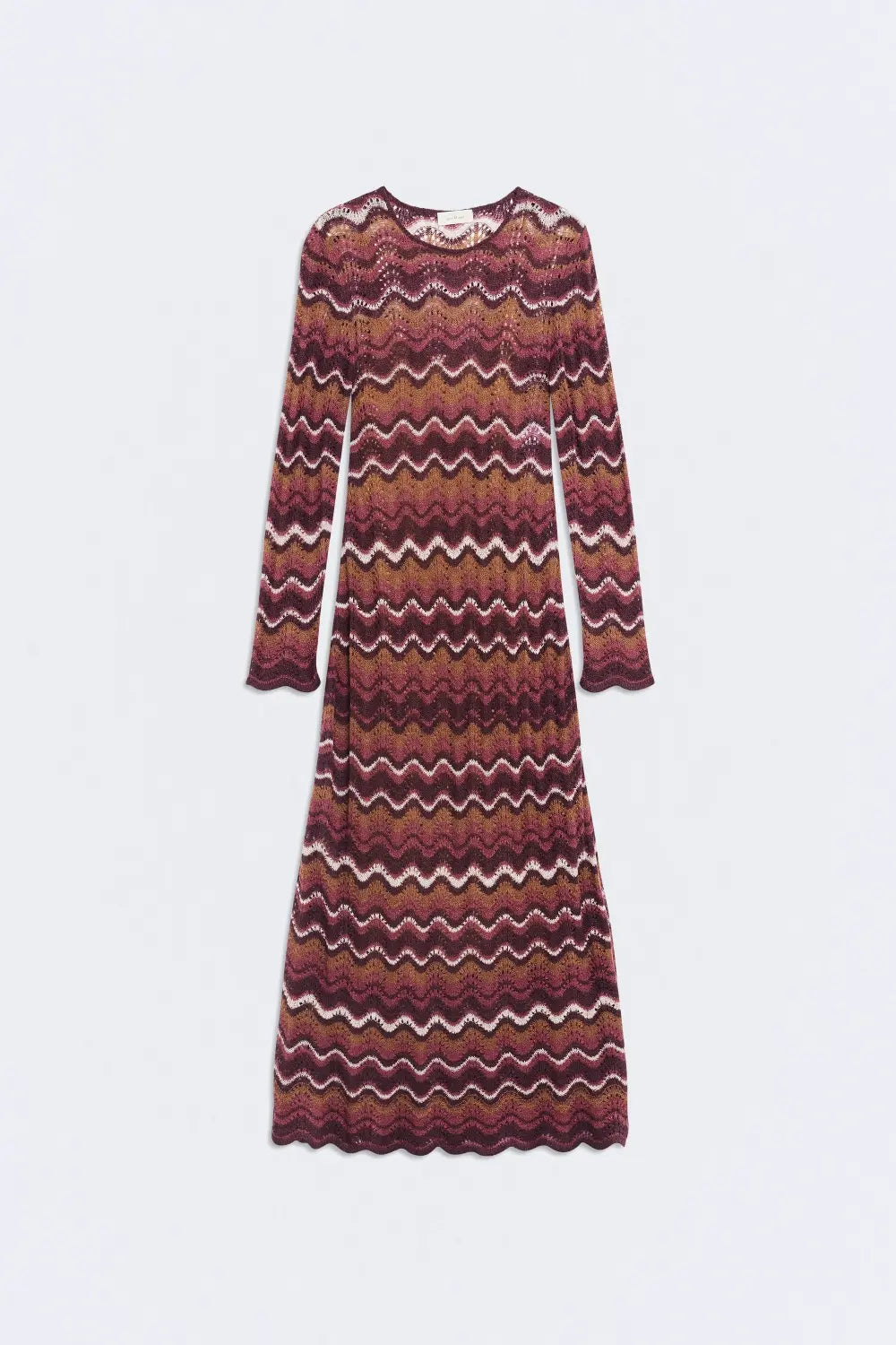 Vestido eseOese Wonder ondas multicolor